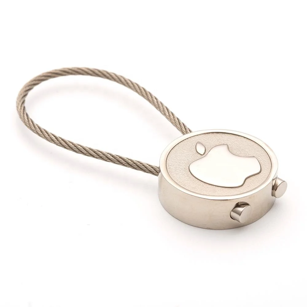 Custom metal tag keychain with car brand