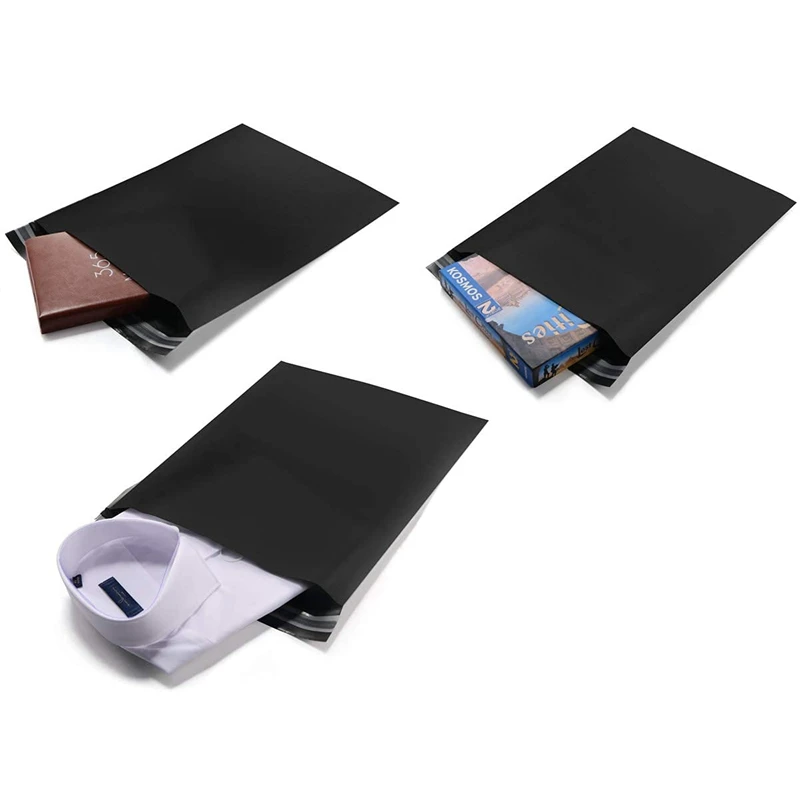 Custom Logo Corn Starch Mail Bags Grey Matte 10x13 Small Biodegradable Mailing Bags Poly Mailers