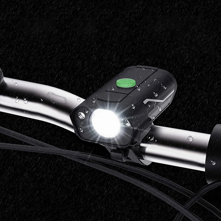 Новый маленький водонепроницаемый велосипедный фонарь с USB зарядкой 1600 люмен (1600305237423)