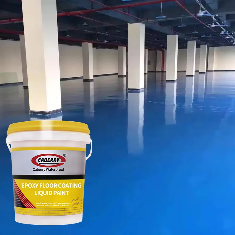 Wholesale Caberry industrial indoor workshop epoxy floor coating
