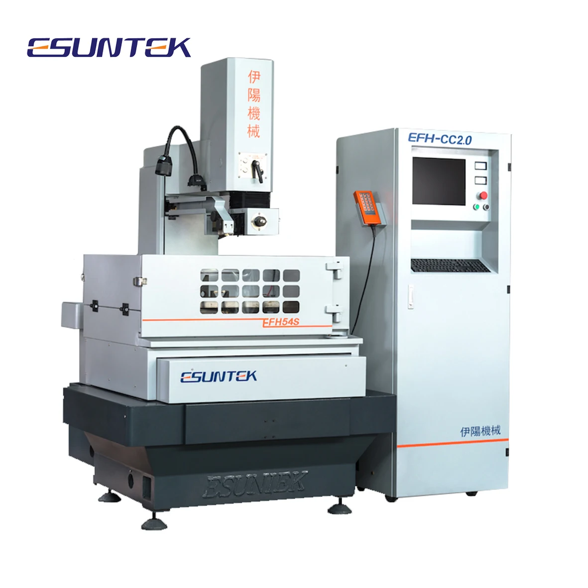 Esuntek high precision 5 Axis CNC wire EDM machine with servo motor drive  multi cut finishing