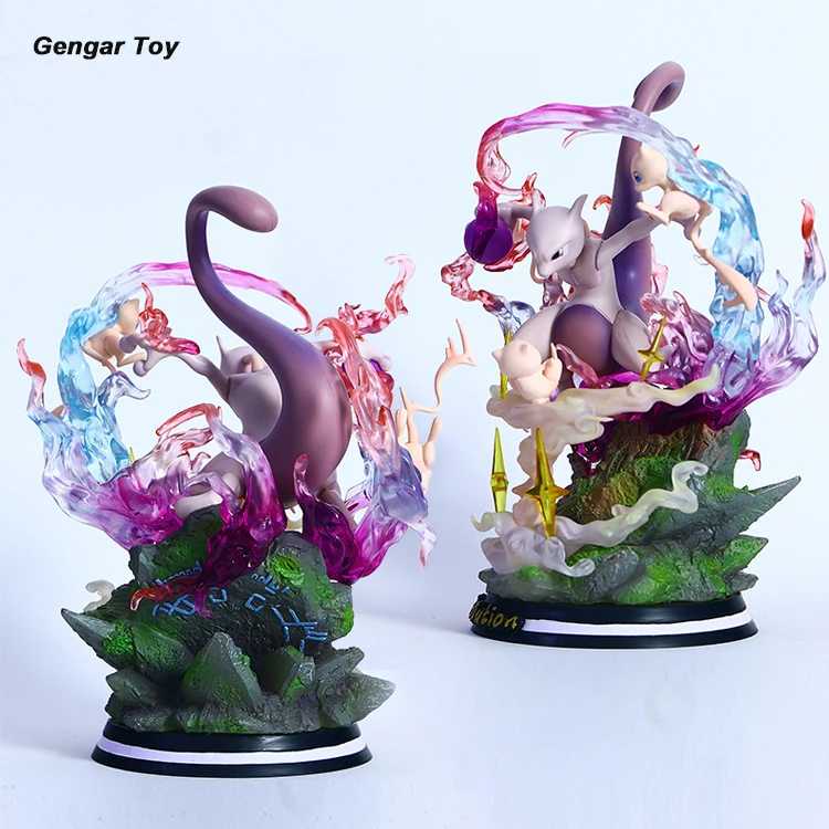 Pokemoned Figures Charizard Pikachus Gengar Toy Resin Anime Action Figure Collection status Pokemoned