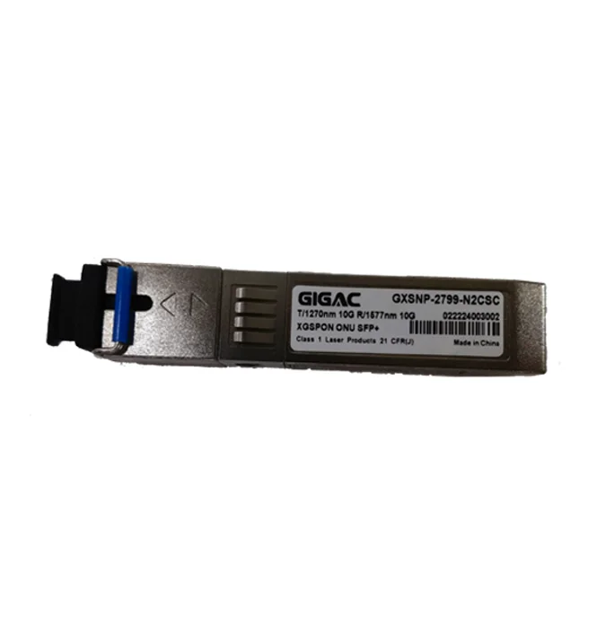 XGSPON  Tx 1270nm  Rx 1577nm  20km  SFP+10G  Optical Transceiver Module