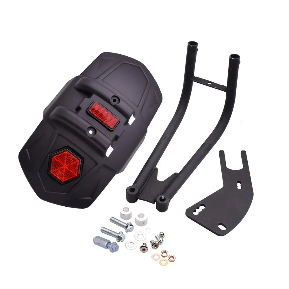 For yamaha xt 600 mt10 mt 09 tracer suzuki drz/ltz 400 Motorcycle Fender Rear Wheel Cover Splash Guard Mudguard And Bracket