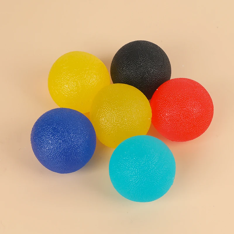 Round Shaped Finger Stress Relief Therapeutic Exercise Hand grip Ball For Hand Squeezing