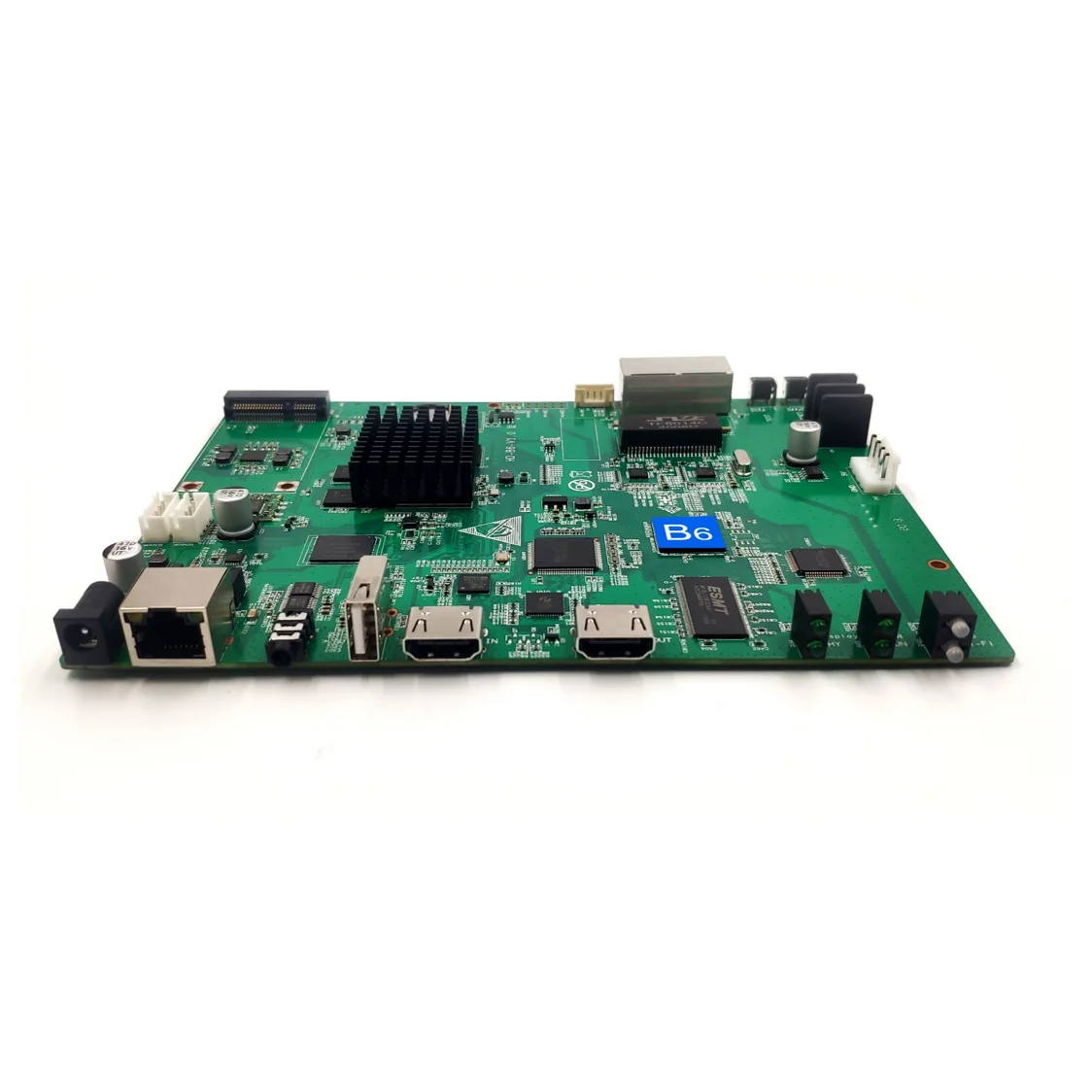 HD-B6  splicing Dual-mode Control Card Player box The new Huidu product sending card HDPlayer software