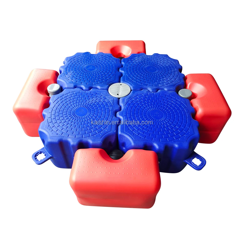 Cheap Price Water Boat HDPE Modular Plastic Floating Dock Cubes Pontoon Bridge Inflatable Amusement Platform Jet Ski Dock