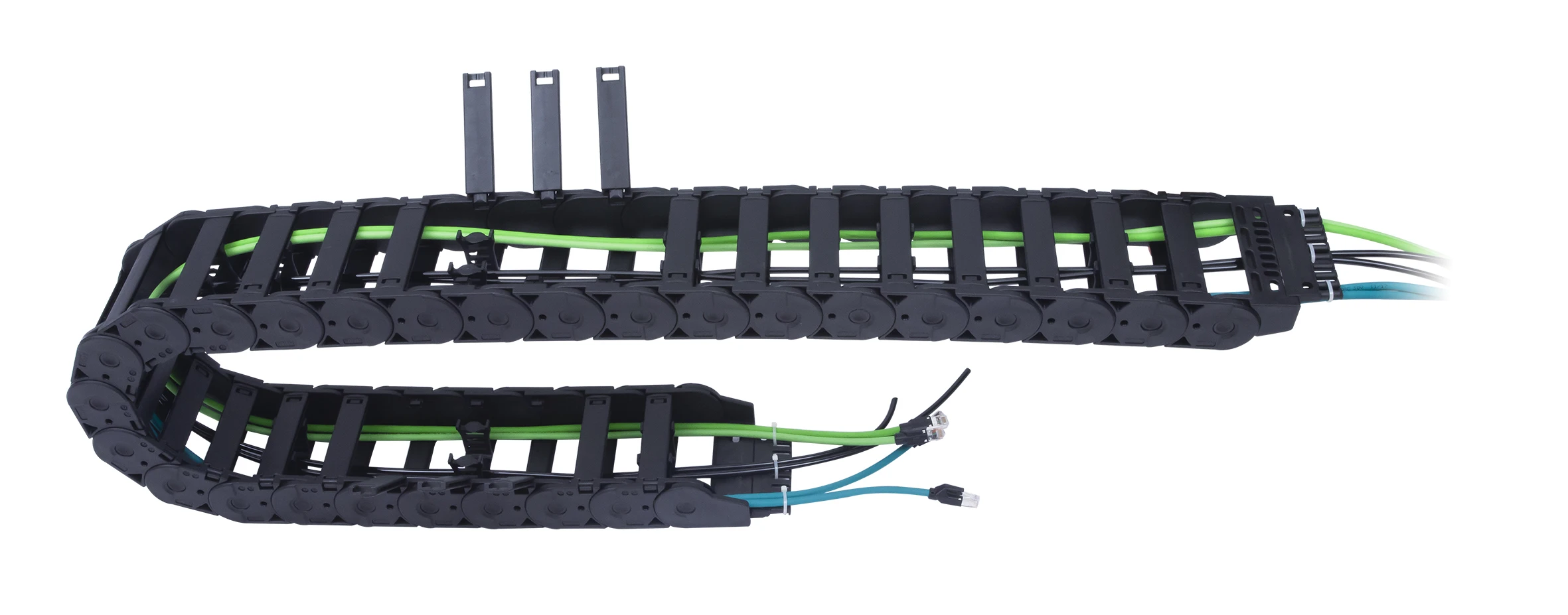 Small size cable wire tracks energy cable drag chains for CNC 3D Printer machine