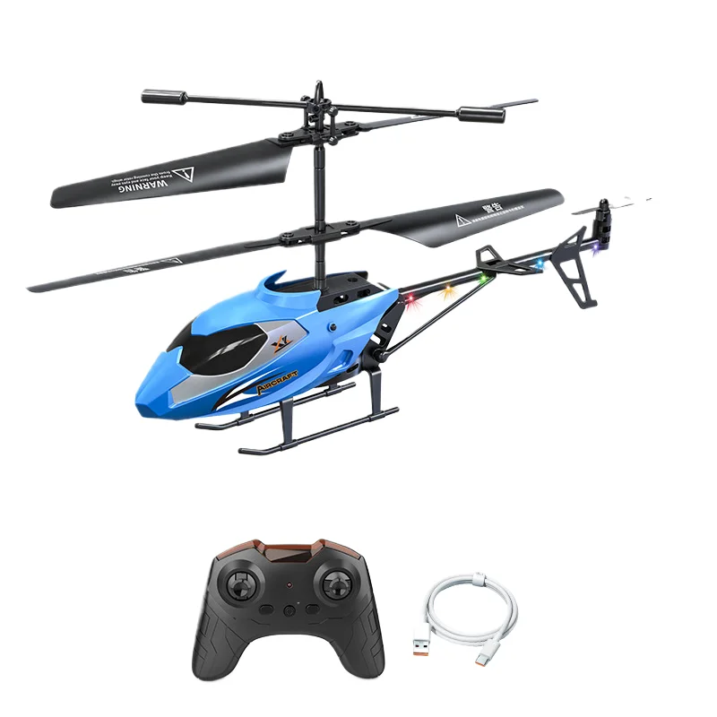 Jiefan new helicopter fuselage fall collision resistant children 2.5 through remote control aircraft toys and gifts wholesale