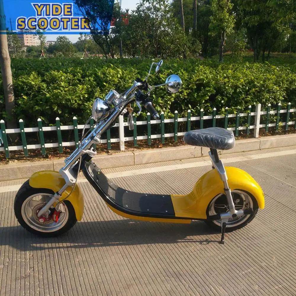 2023 Cheap Price Fat Tire Haley Type Adult Electronic Power Bike Citycoco 2000W/3000W Electric Scooters TOP One Factory