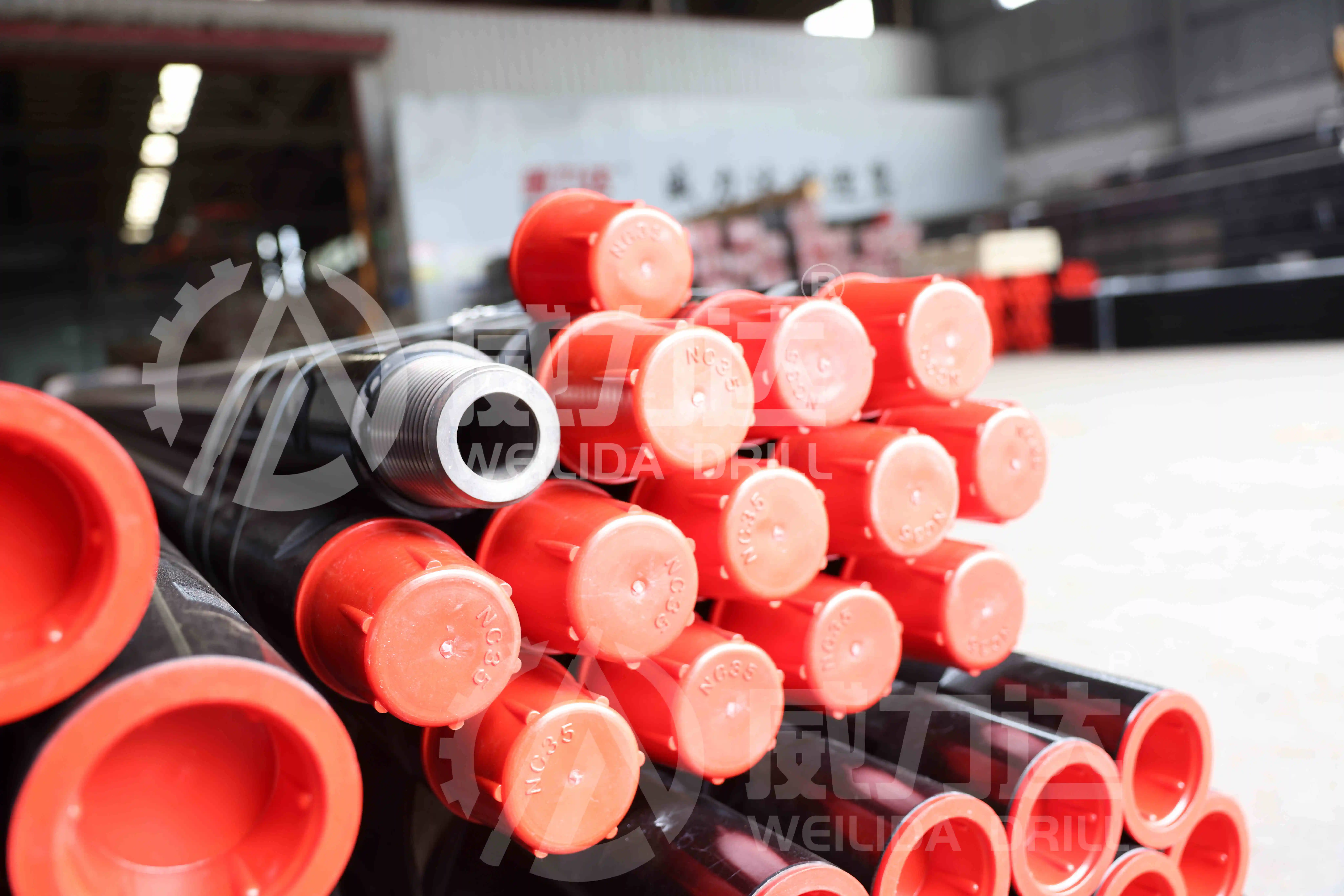 Perfect Quality DTH Pipe and Box-Pin Adapter for Down The Hole Drilling Drill Rod