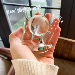 Home Decoration Accessories Retro Rotating Globe Modern Learning Globe Kids glass craft