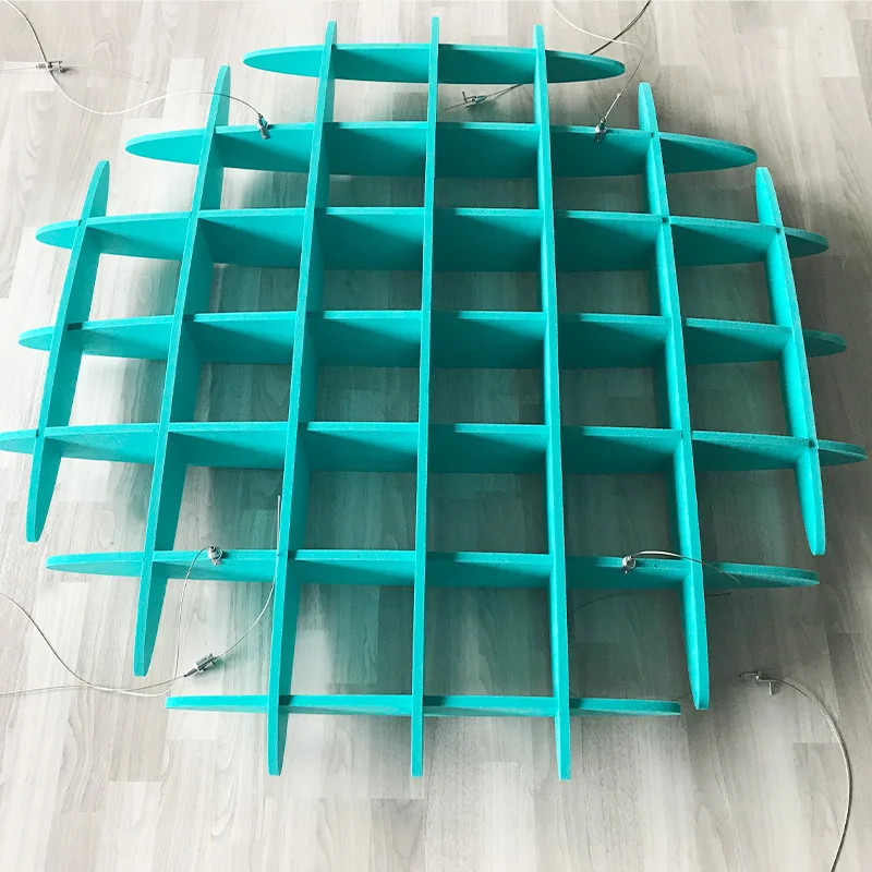 
Soundtect soundtex soundwave stick on acoustic ceiling tiles stratus broadband stretched fabric panels ceiling cloud 