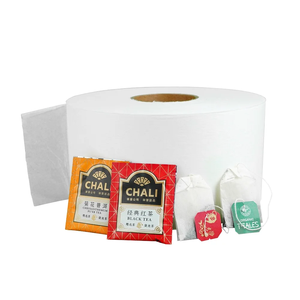 Customized Food Grade 18gsm Qualitative Heatsealable Teabag Filter Paper Roll