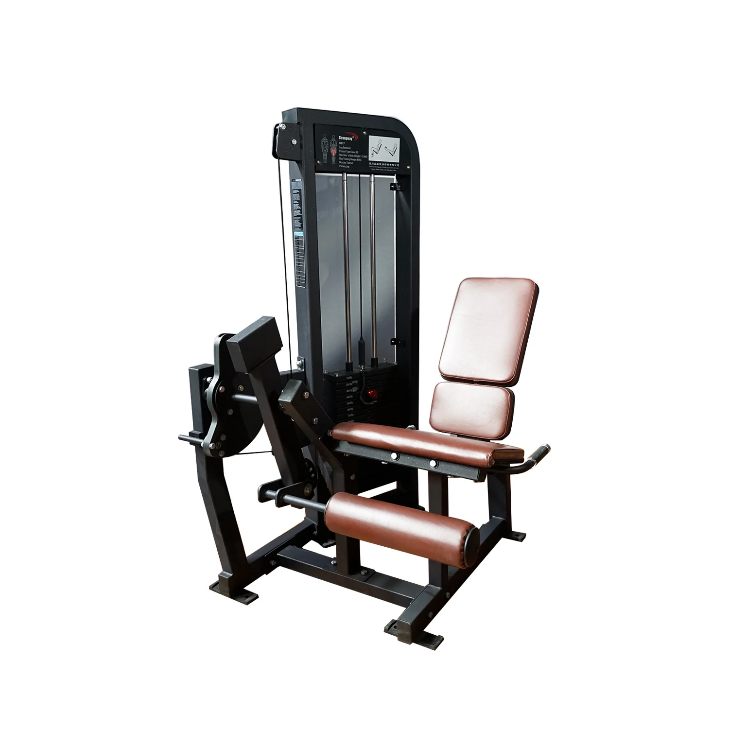 Commercial professional multifunctional fitness equipment with Leg Extension for gym.