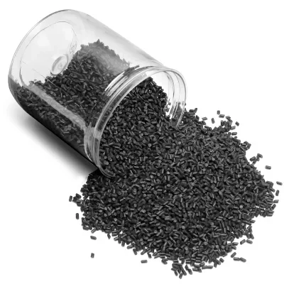 Заводская цена необработанные гранулы HDPE PE100 черного цвета/Смола hdpe