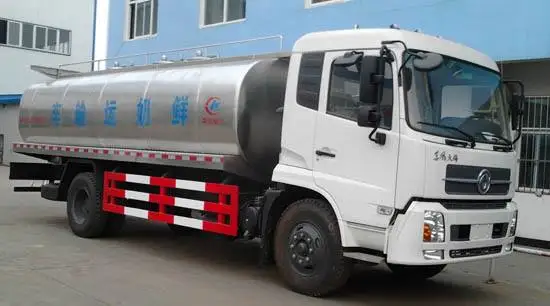 Fresh Milk Transport  Storage 6 ton 8 ton Tank Truck for sale with lower price