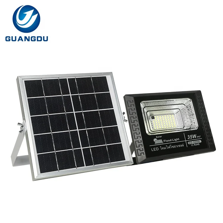 High Performance Outdoor Waterproof Ip67 35w 55w 75w 125w 200w 300w Led Solar Flood Light