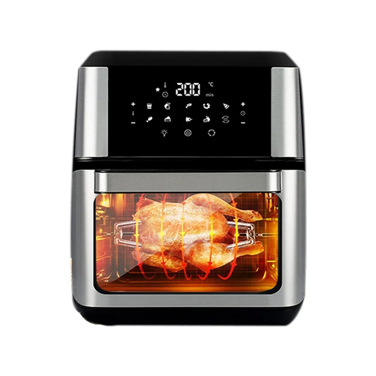 Hot Selling Electric Oven Air Fryer Large Capacity 12l commercial Smart Digital Air Fryer