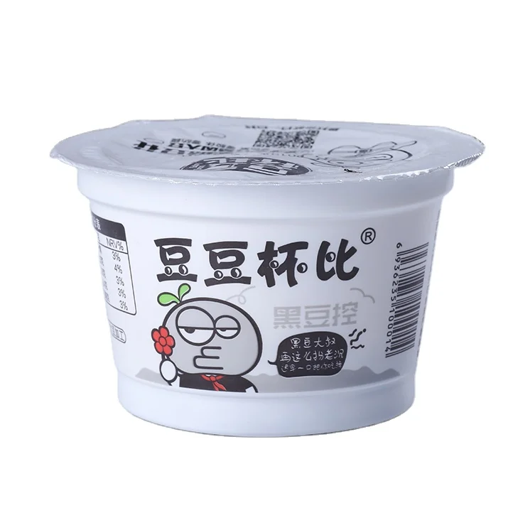 
High nutritional value tofu snacks healthy food black soya bean Tofu Pudding vegetarian food bean products 