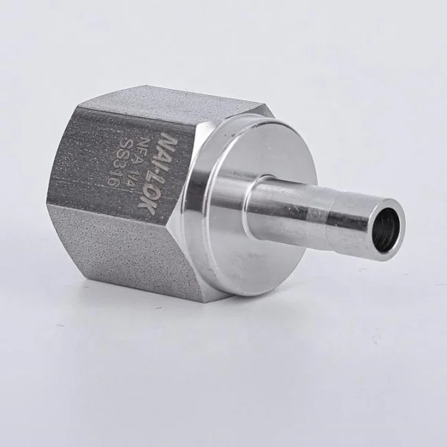 NAI LOK Instrumentation Tube Fittings SS316 Male Female Adapter Tube Connector