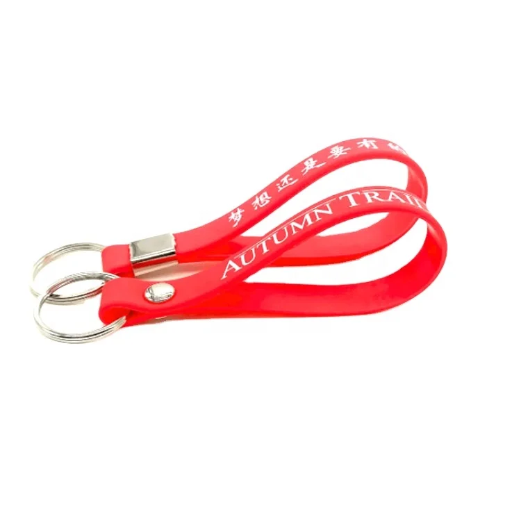 free design cheap silicone keychain ,silicone key ring, silicone key holder