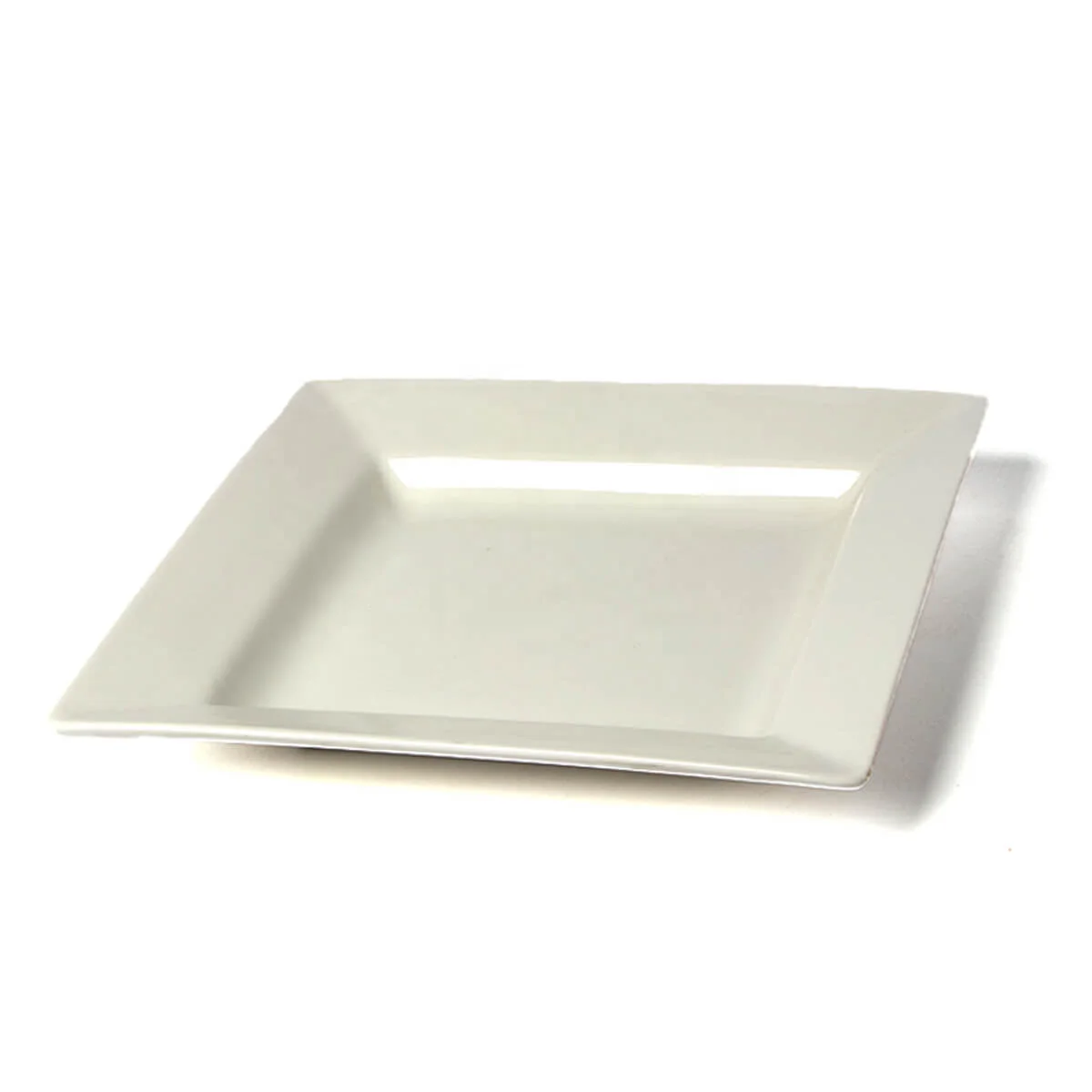 Restaurant White design Square Porcelain Dish Plate,Hotel Luxury Good Quality Dish Plates