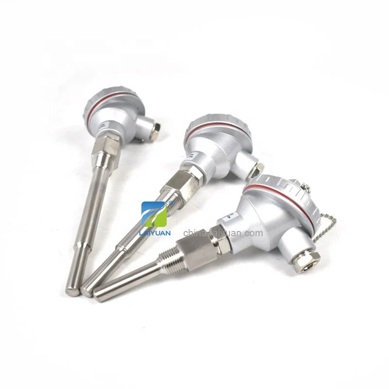 Laiyuan 1200c Industrial Stainless Steel Wrnk-131 4X500mm Probe Universal K-type Thermocouple Temperature Sensor