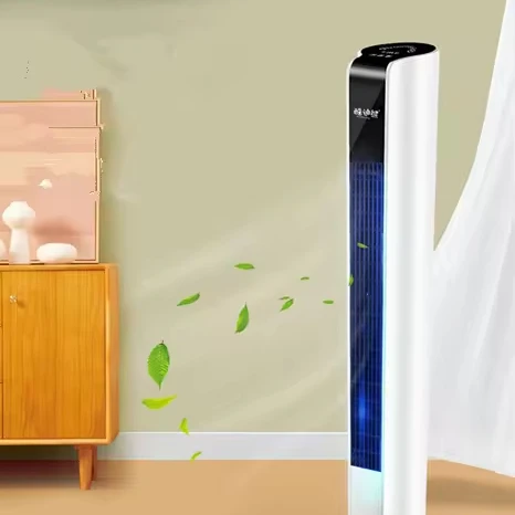 Silent tower fan tower fan led bladeless fan cooling tower summer 32Inch Remote Control High quality with remote control