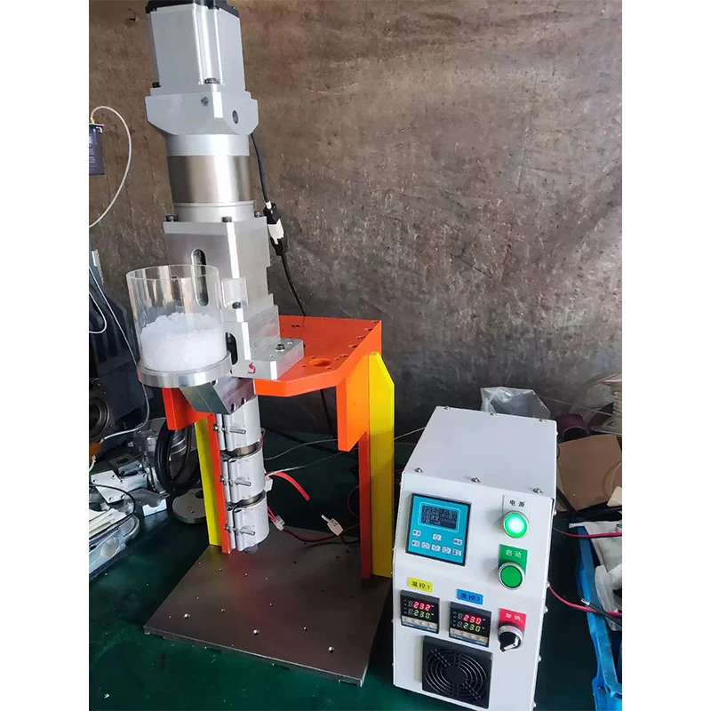 Electric 3D Printing Extruder Vertical Extruder 1200W Injection Molding Machine Desktop Laboratory Plastic ABS PP Extruder