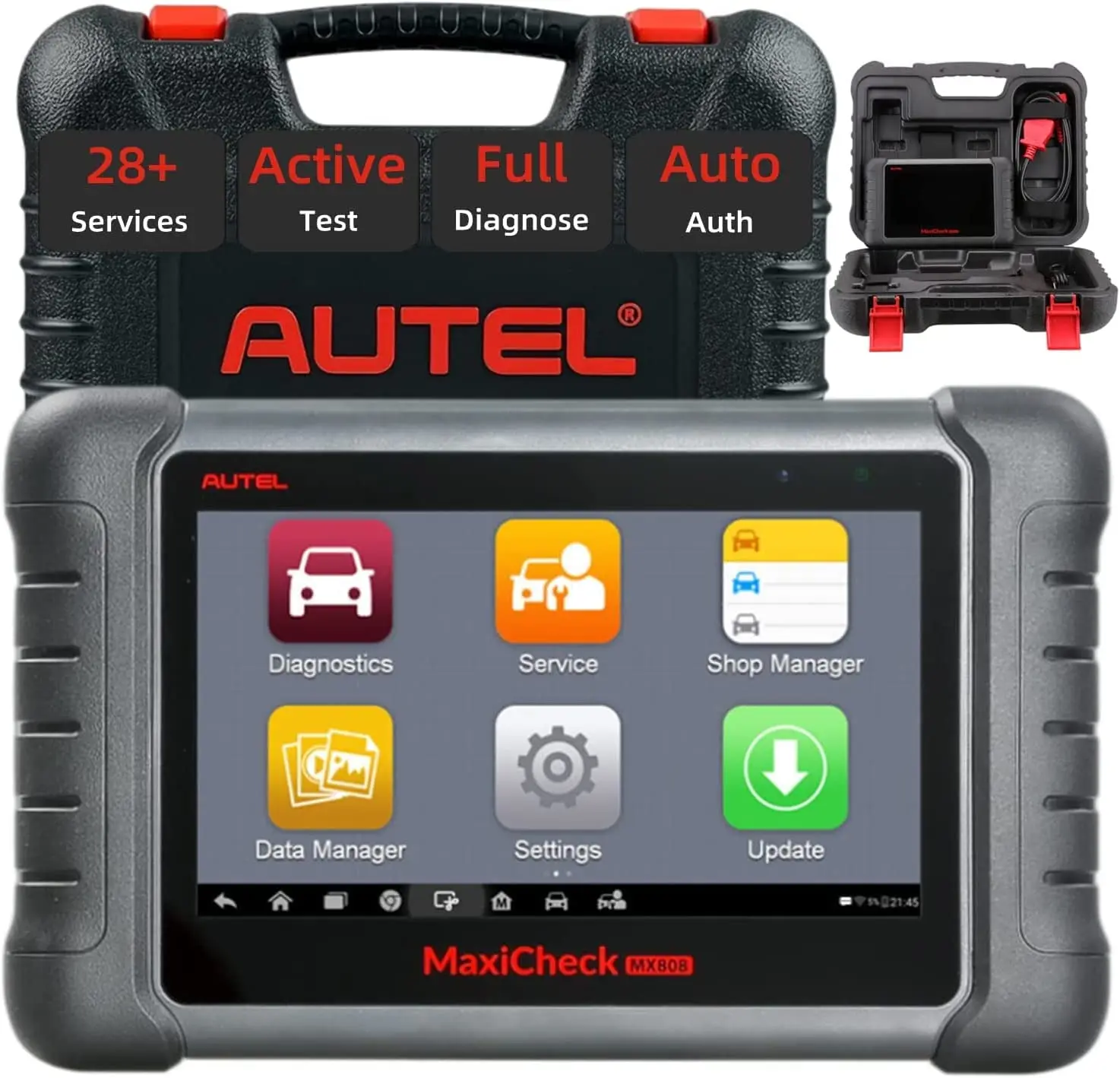 Autel MaxiCheck MX808 OBD 2 Автомобильный диагностический сканер автомобильный инструмент считыватель кодов сканеры прибор obd2