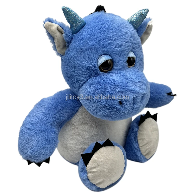 lovely cartoon dragon plush toy soft oem custom stuffed animal dragon plush toy maker