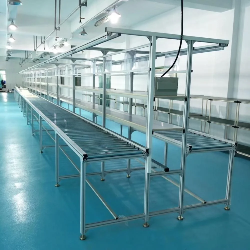 TV Refrigerator Oil Heater Electric Power Garden Tools Engine Roller Fluency Strips Conveyor Automatic Assembly Production Line