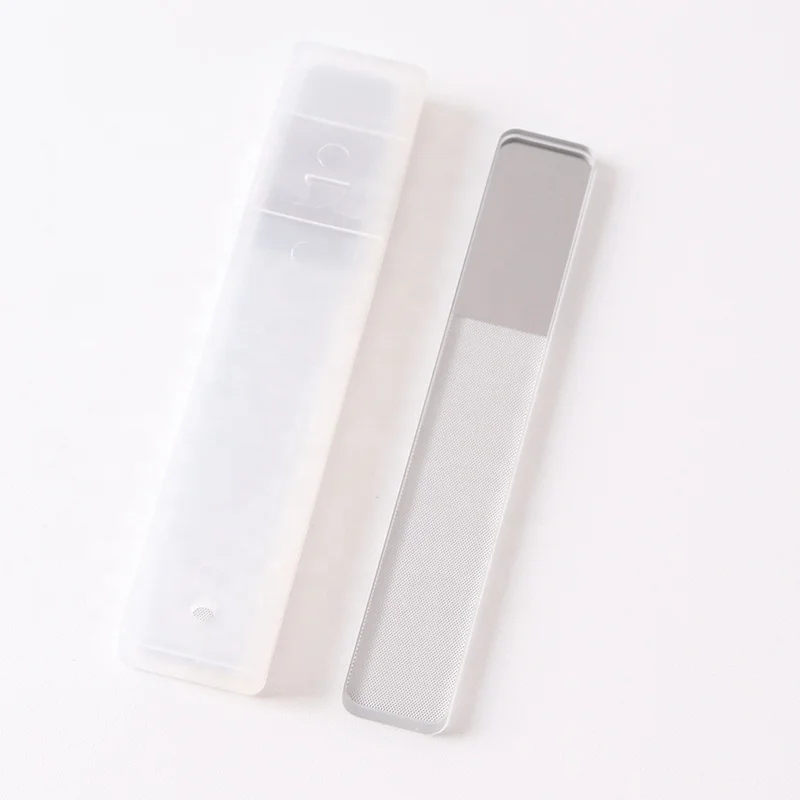 New products 9 cm nano clear glass nail files nail polishing