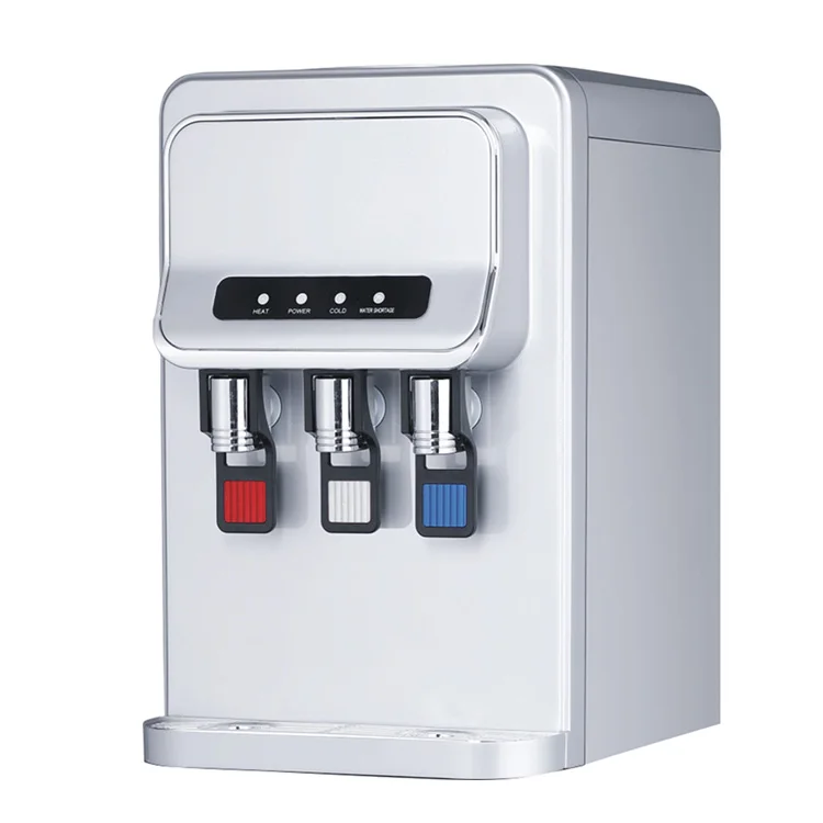 Chinese Supplier Table Type Bottle Water Purifier Filter Dispenser Hot Normal Cold Water Dispenser Tabletop