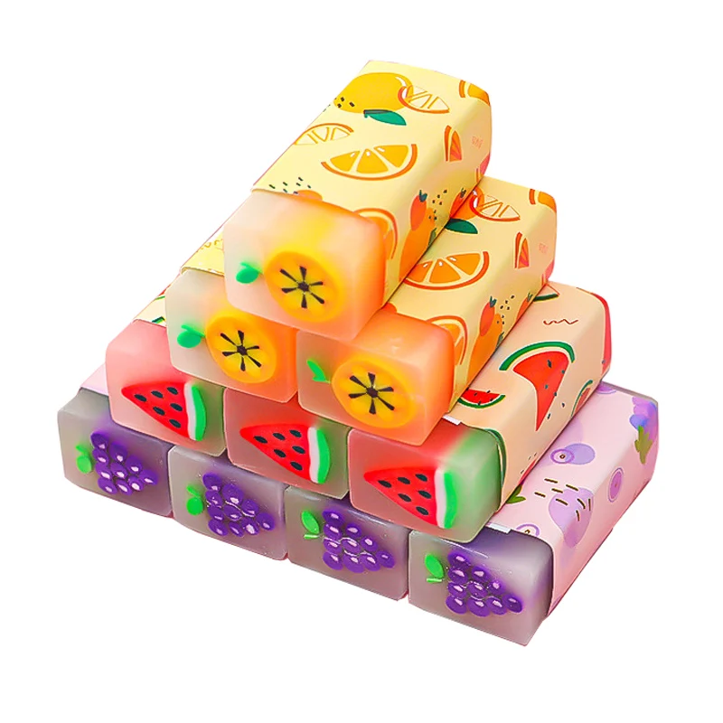 2021 студенческий ластик, креативный ластик с фруктами, специальный ластик для карандаша