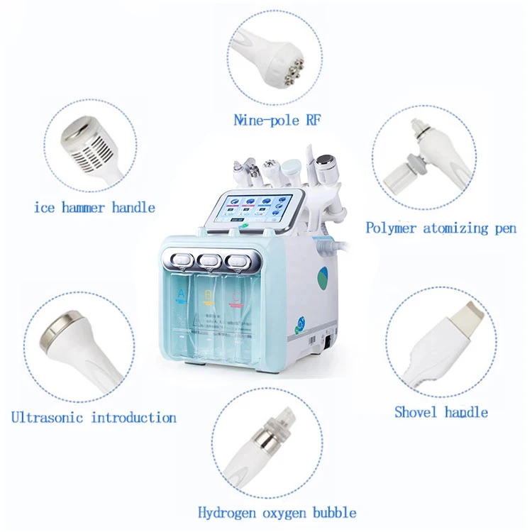 7 In 1 Hydra H2O2 Facial Machine Hydro Dermabrasion Microdermabrasion Machine