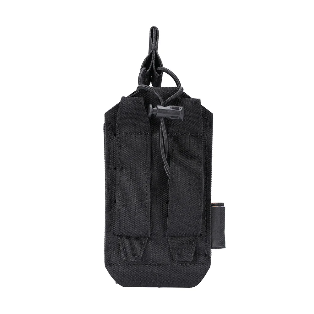 Tactical Molle Cellphone Holder Case Mobile Phone Pouch EDC Intercom Bag