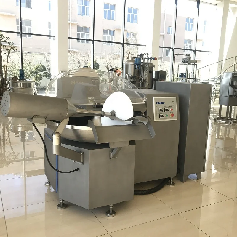 meat bowl cutter shopper industrial frozen meat bowl cutter 125l bowl meat cutter