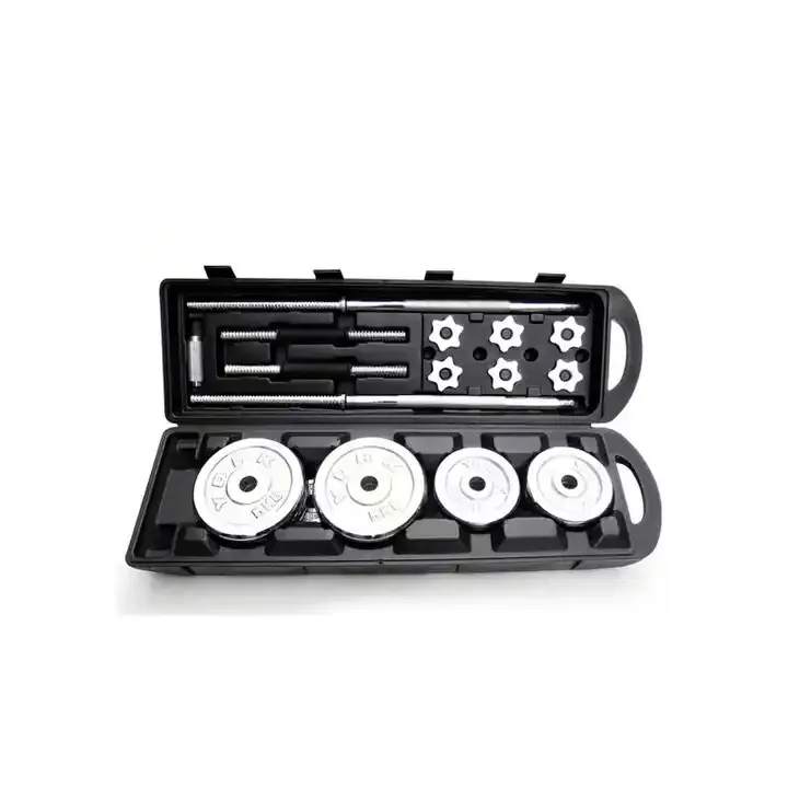 XOYOOU Adjustable Weight Price 50 kg Chrome Dumbbell Set