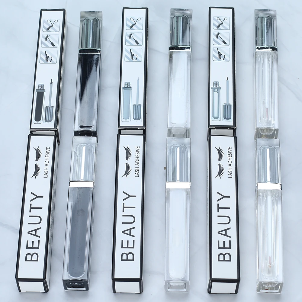 Wholesale Private Label Fast Drying Custom Cheap Waterproof Latex Free Vegan Strong False Magnetic Strip Mink Eyelash Glue