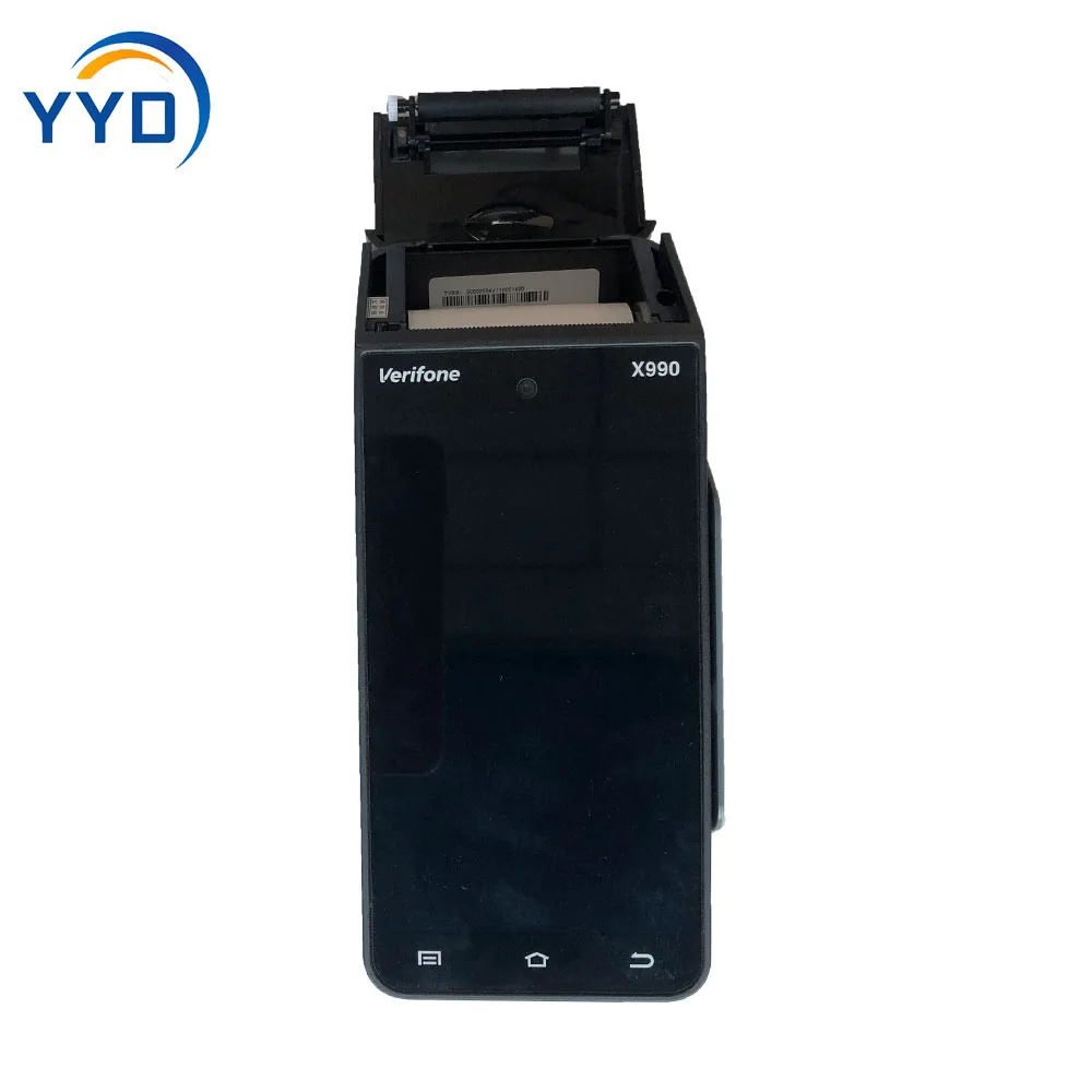 Verifone X990 Pos Terminal 4G Android Handheld Mobile Pos Machine.vx680 C680 Pp1000se Vx520c