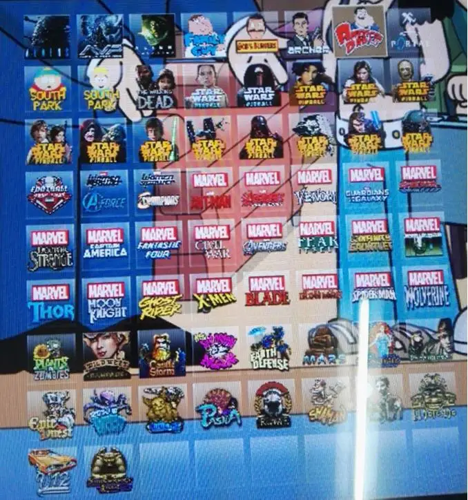 Virtual pinball game machine