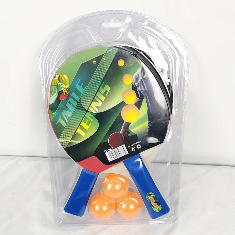 Низкая цена, набор ракеток для настольного тенниса, полипропиленовая ручка, оптовая продажа, ракетки для пинг-понга