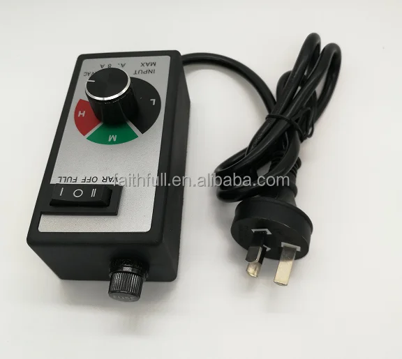 Inline Fan ceiling Speed Controller for Grow tent kits fan speed control