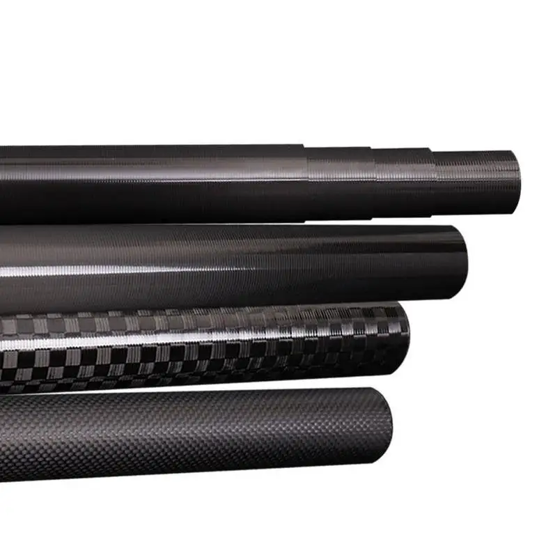 Carbon Fiber Tube Pole Rectangular Sheet Forged 10M Oem/Odm New Arrivals Price Per Meter Wholesale Carbon Fiber Speargun Tubes