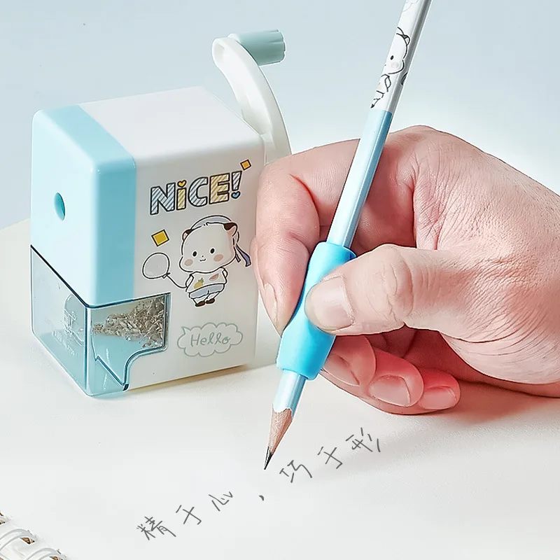 17 PCS Back to School Stationery Set For School Student Include Pencil Sharpener Eraser Pen Holder Cartoon Cute School Supplies