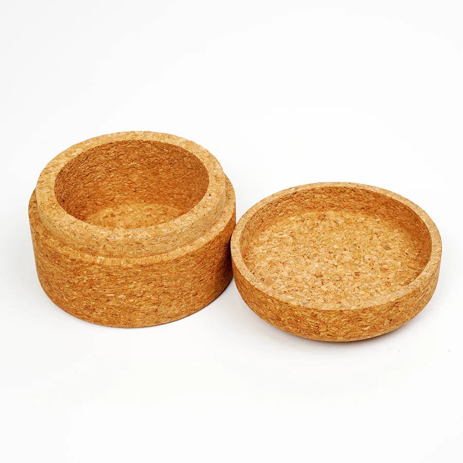 Factory Profesional in custom    ECO -friendly  Natural soft wood soap box cork soap container