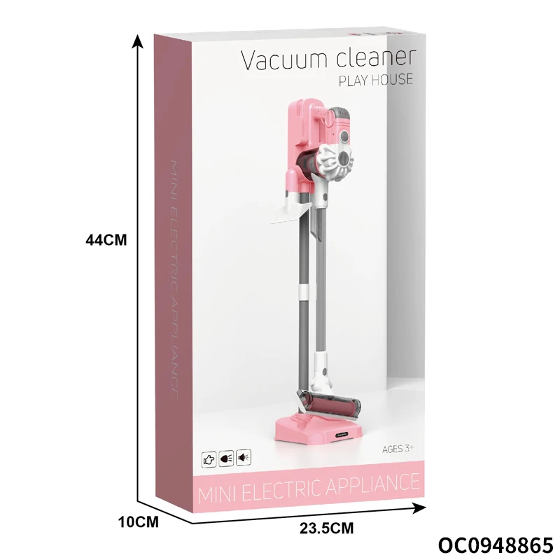 Girls pretend play & preschool cleaning tool robot vacuum cleaner kids toy housekeeping toys