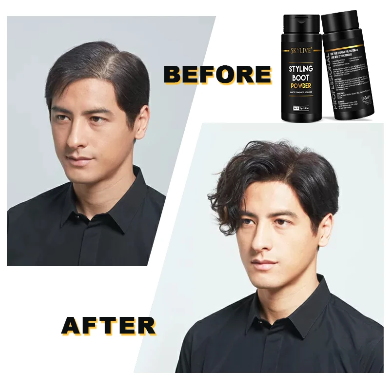 Customized Label Hair Volumizing Powder Wax Hair Fluffy Powder Thickness Hair Styling Volumizing Powder